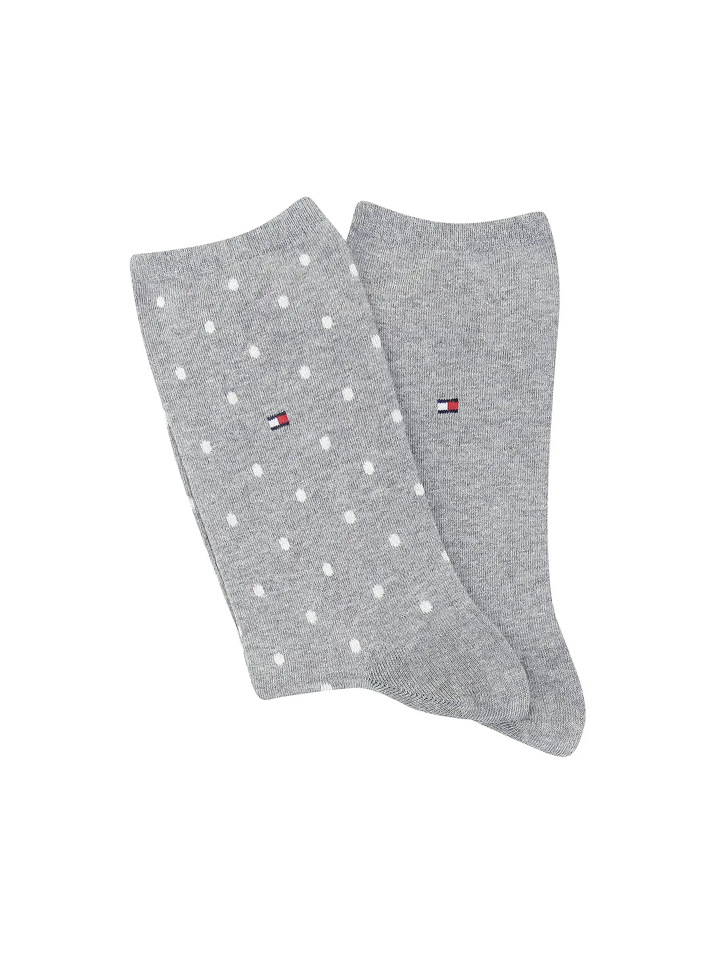 TOMMY HILFIGER | Socken 2er Pkg grau mele | 